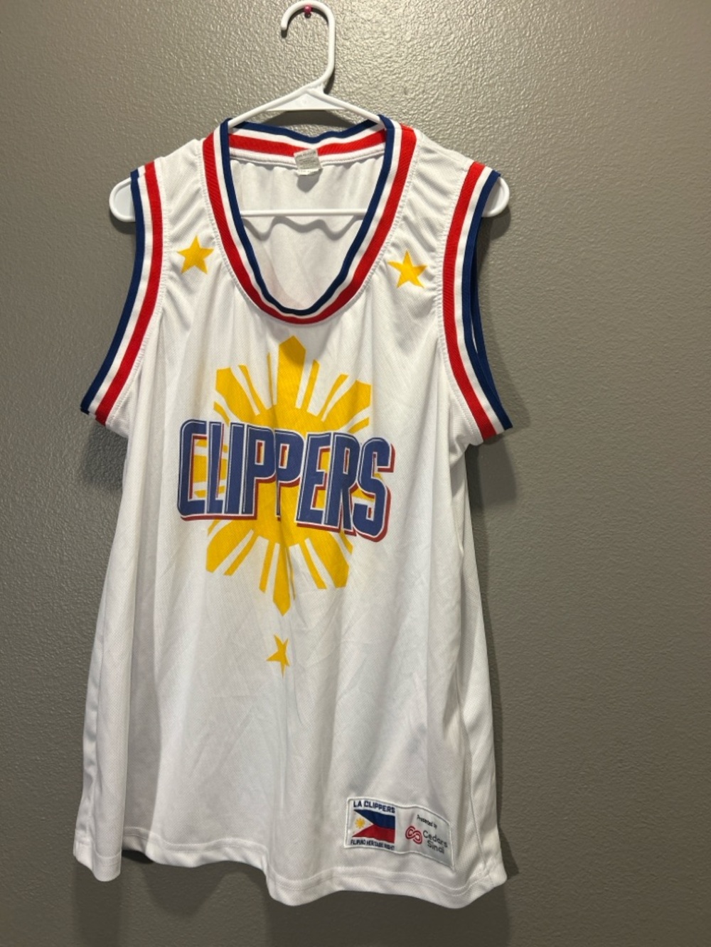 Los Angeles Clippers Filipino Heritage Night SGA NBA Basketball Jersey Mens XL